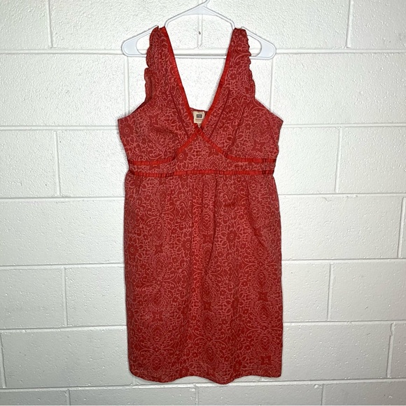 Faded Glory Dresses & Skirts - < Vintage Faded Glory Red Floral Tank Dress >